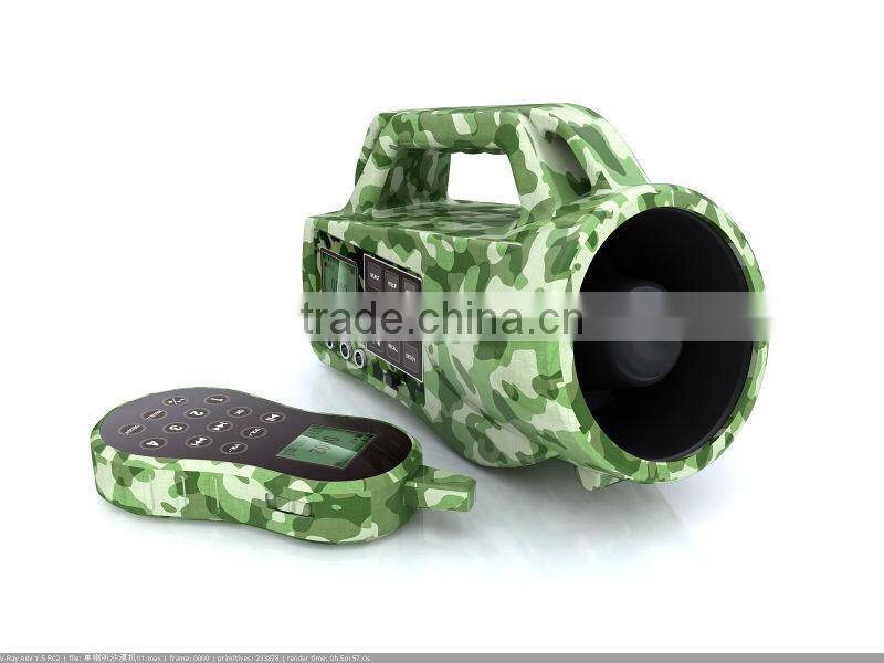 FOX Game call for hunting decoy with 4 HOT keys and 400 sounds and 250 yards remote