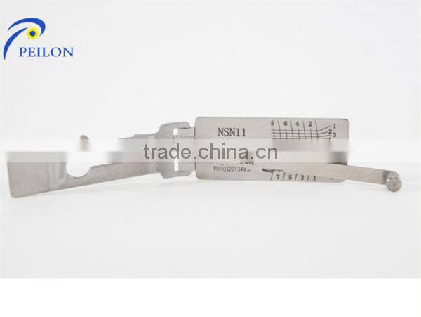 Auto Locksmith Tools LISHI GT15 2 in 1 Auto Pick and Decoder for Fiat Locksmith Tools