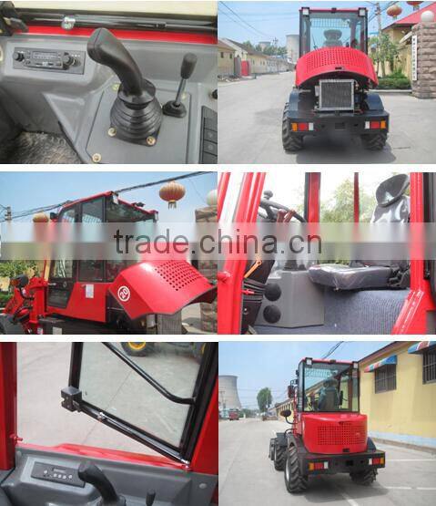 HZM912 New type wheel loader with Big space front tilting cabin