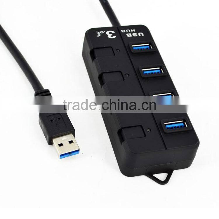 High quality 4 ports USB 3.0 HUB charging port