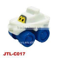 Mini squeeze plastic car toy