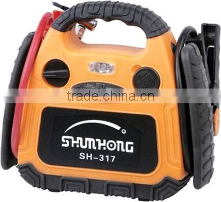 3 in 1 Car battery jump starter power bank with air compressor