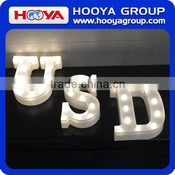 DIY Assembly Letter of USD Light marquee led light