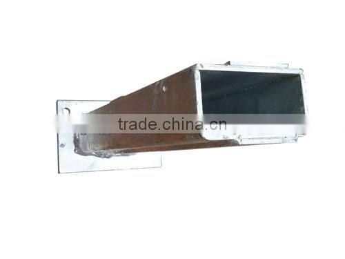 HOT dip galvanization steel production, hot galvanization parts for buddings