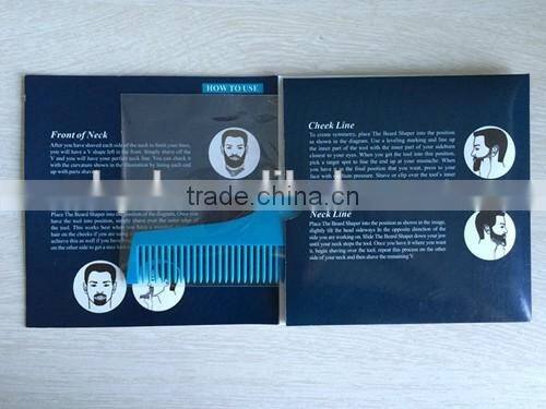 2017 wholesale the beard bro-beard comb hair shaping tool