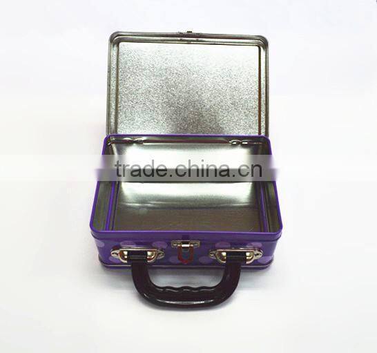 Accept customized metal lunch tin box