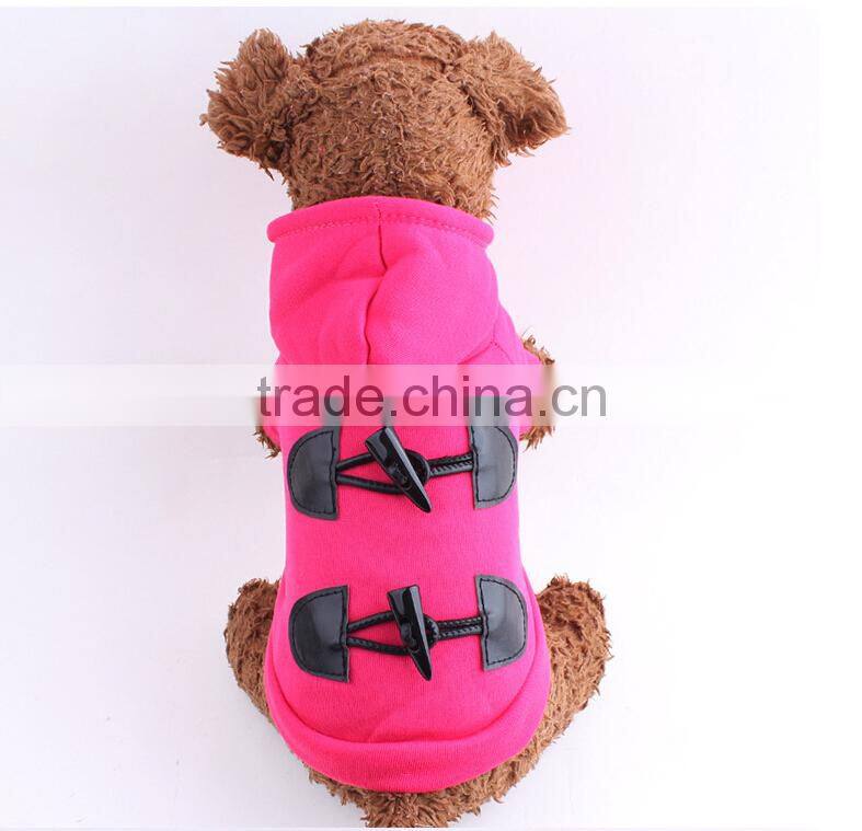High Quality Pet clothes Warm dog clothes with hat