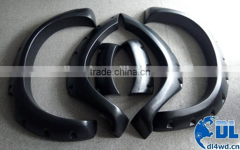 Universal 4x4 plastic car fender flares Jeep spare parts Cherokee XJ ABS wheel arch fender flares