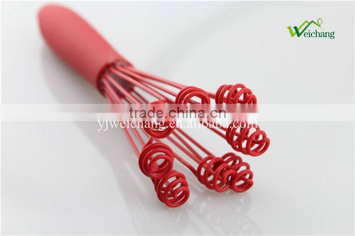 WCR293 Egg whisk Silicone Wire Whisk, Egg Frother, Milk & Egg Beater Blender 10" hot sales