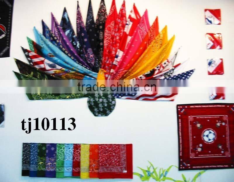 Polyester and cotton soft comfortable kerchief on discount