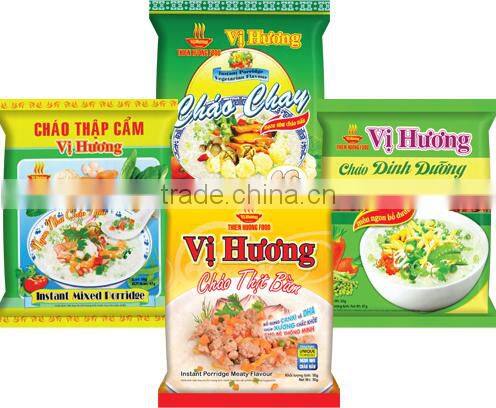 DELICIOUS CALCIUM MEATY FLAVOUR INSTANT PORRIDGE 47g - Thien Huong Food JSC