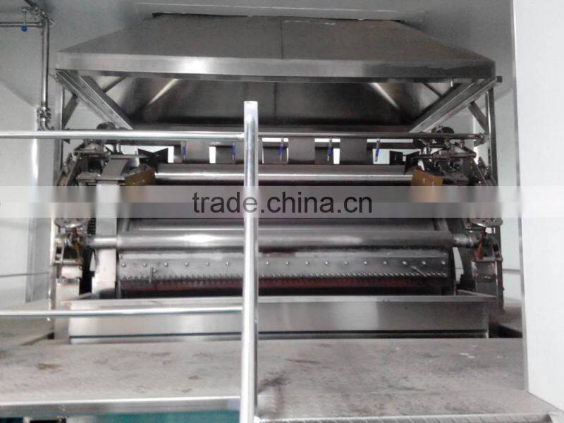 automatic wheat flakes drum dryer line