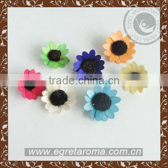 Factory direct sale handmade natural sola wood flower