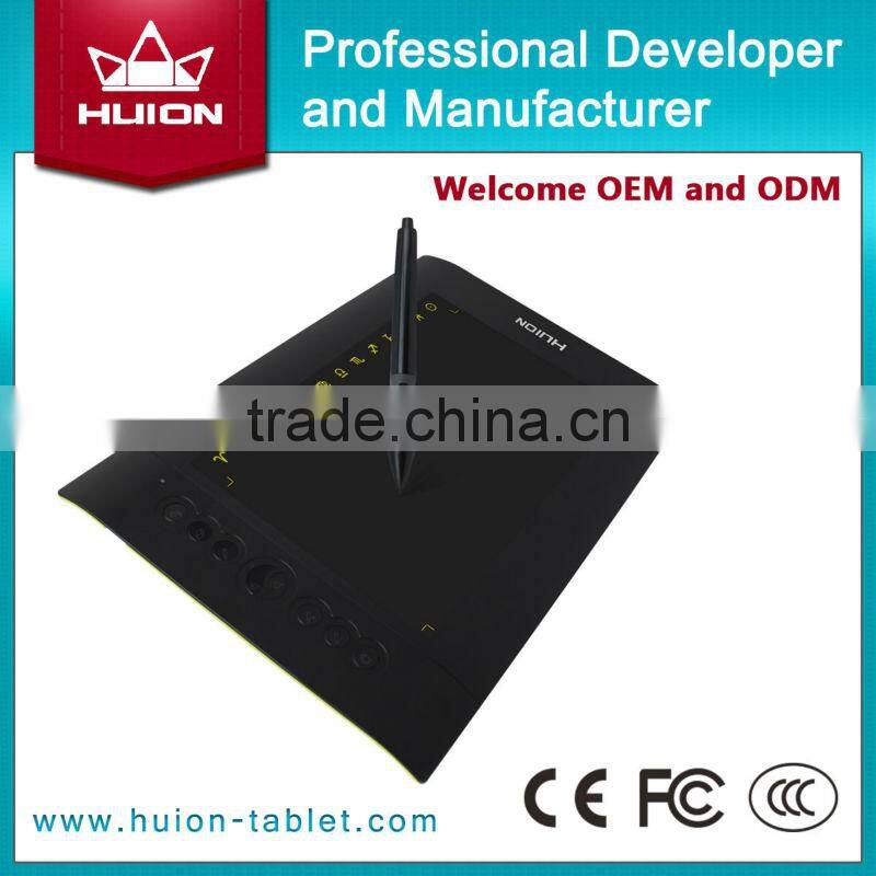 HOT SELL HUION digital LCD Pen graphic tablet H580