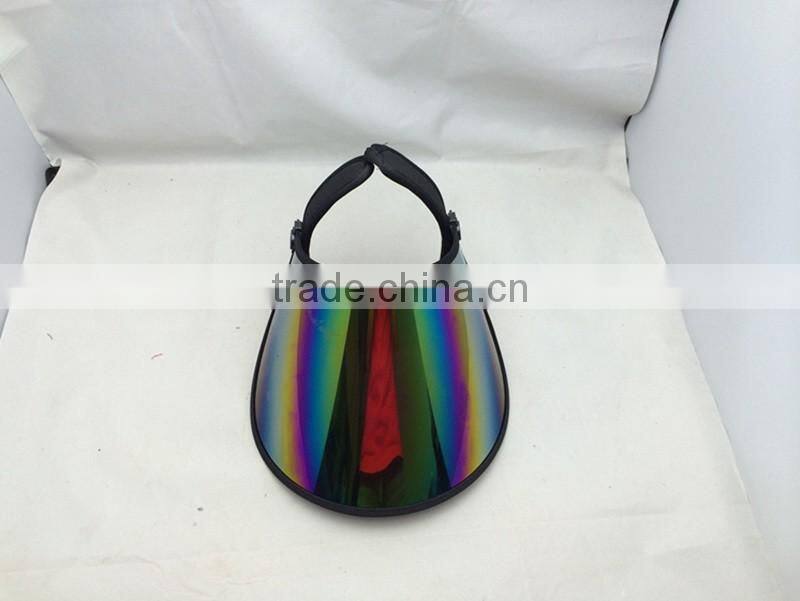 Hight Quality PVC Cap /Hat Cool Unisex Empty Hat Plastic Sun Hat