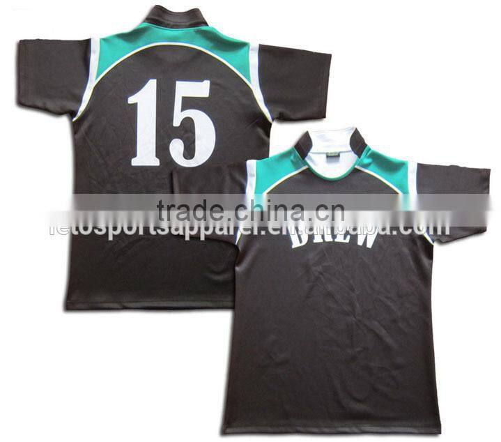 Customized ,sublimation rugby uniforms,cheap team set jersey