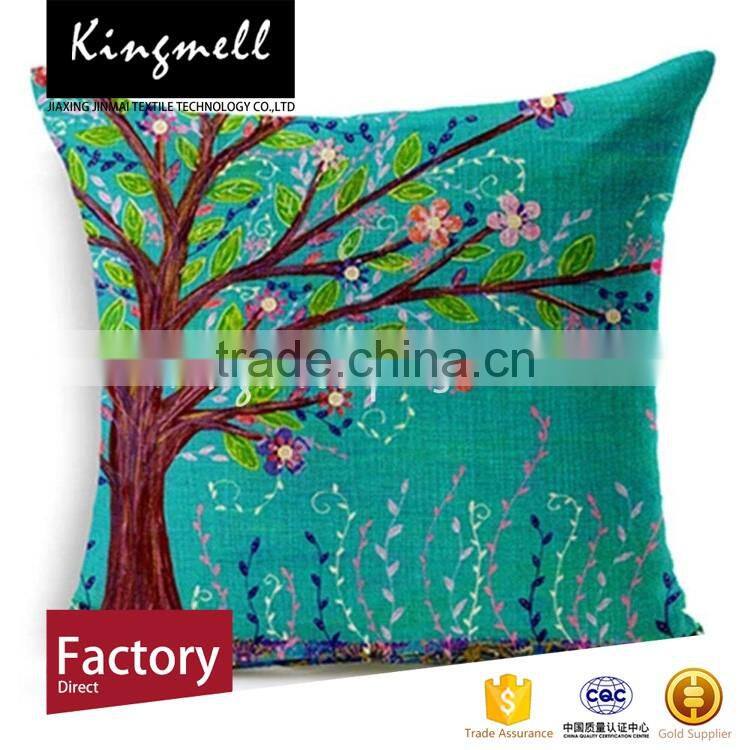 Customized fashion digital printing cushions home decor pillow