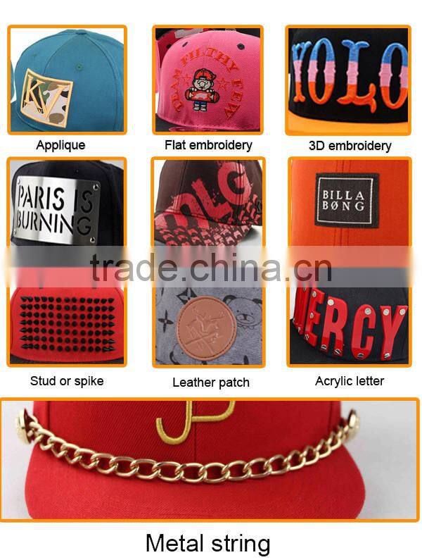 Advertising Custom 3d Embroidery Baseball Cap and Hat