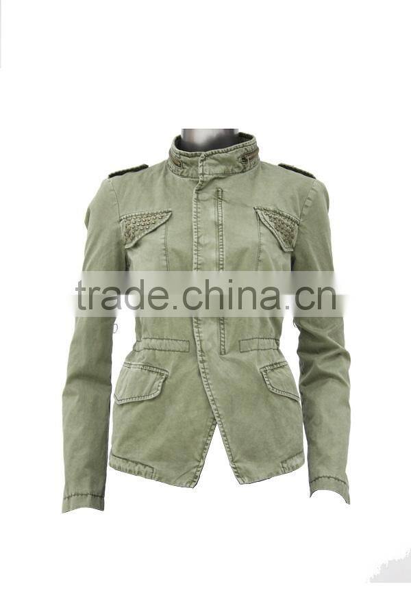 ALIKE new arrival retro thin jacket for women