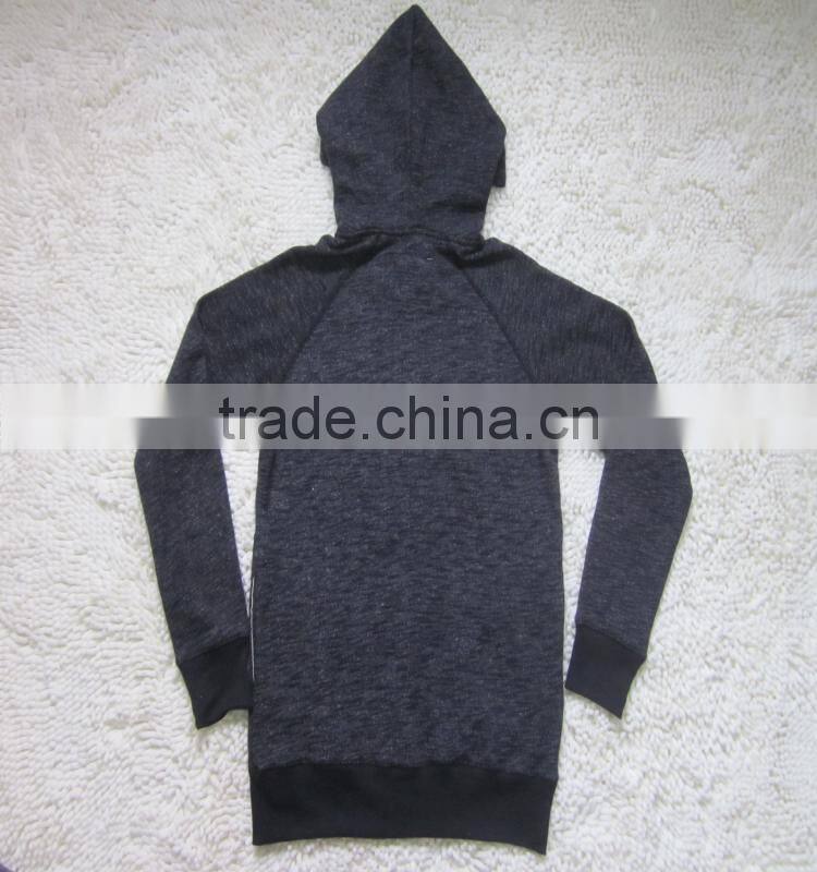 Men hot sale stock clothing cheap plain zipper-up french terry hoodies