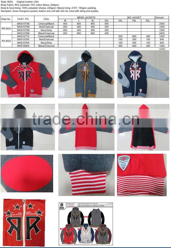 Mens Cheap Fleece Jacket Stock