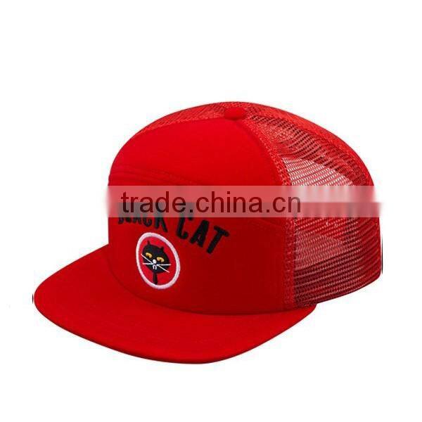 Blue And Red America Flag mesh hat/ fashion cap