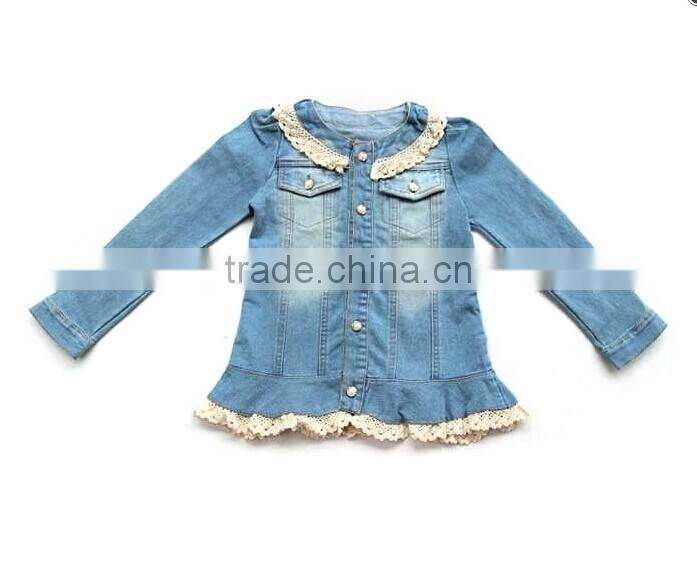 High quality Fashion Girl Pink Coat Child winter british jacket design