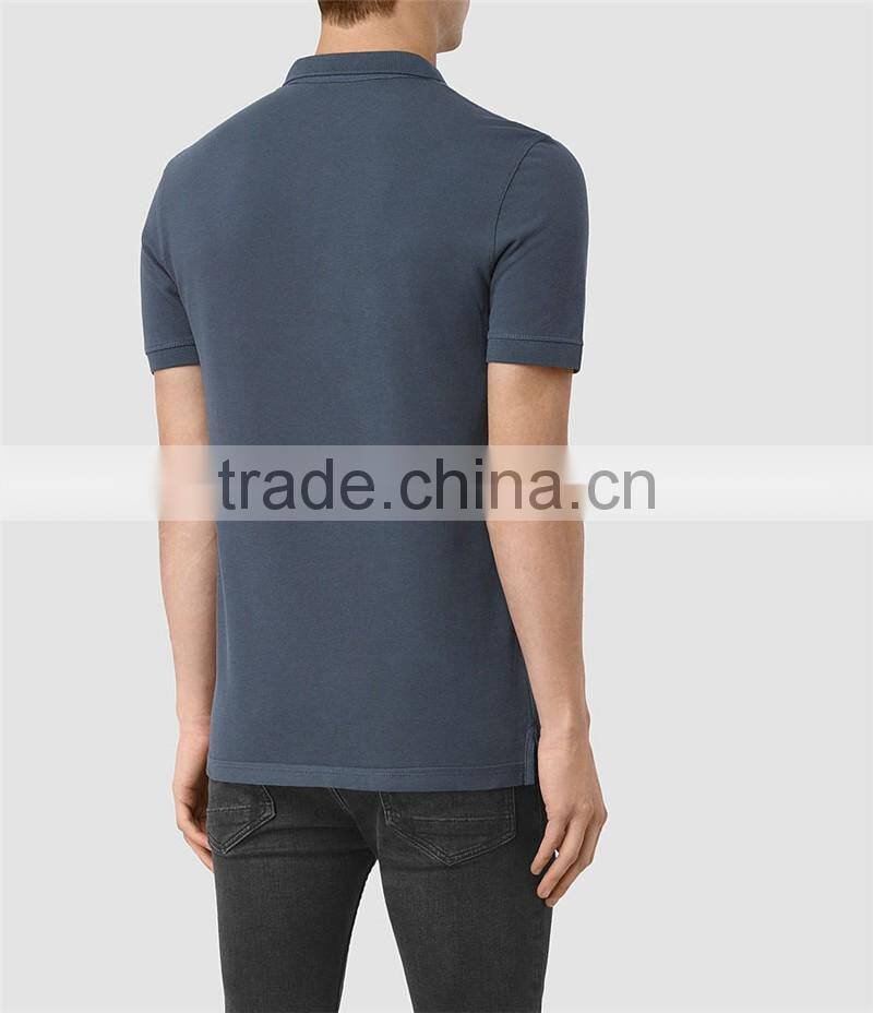 MGOO Custom Made 100% Pima Cotton Polo Shirts For Men Short Sleeves Rib Cuff Mens Tops Chest Logo Embroidery