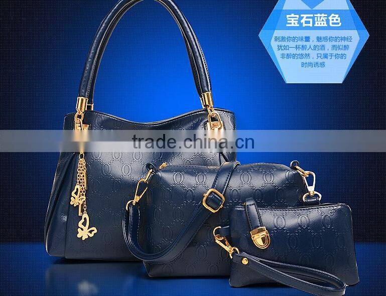 New coming good price latest ladies leather bag sets