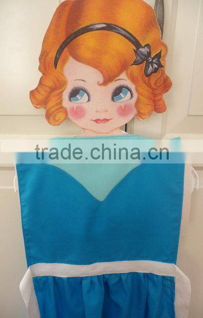 Cotton fabric simple design safety baby apron