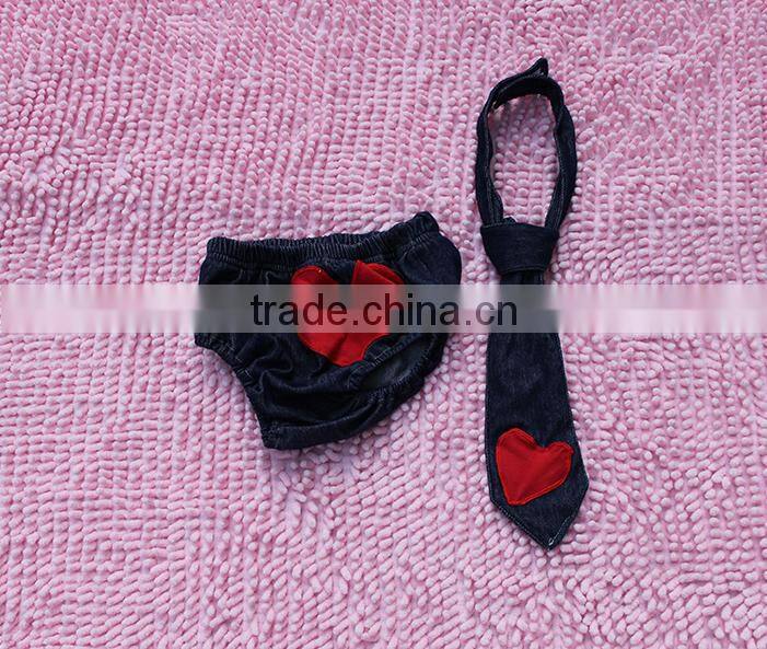 China manufacturer wholesale navy blue white boy chevron bow tie baby tie