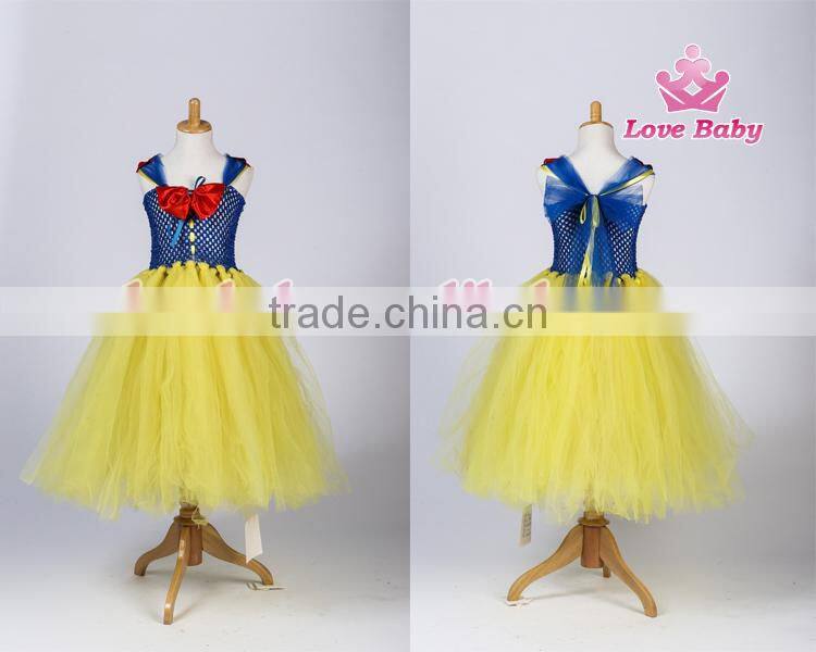 Lovebaby Kids Crochet Top Tutu Lined Tulle Children Dress LBLSX-FD4055A