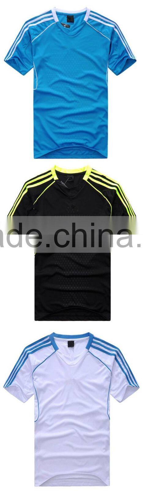 2016 new design quick dry fabric sport white blank men t shirt