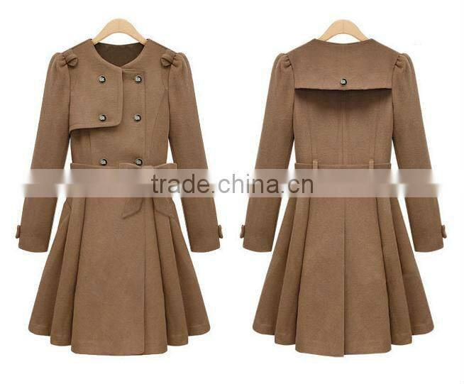 2013 Wool Windbreak Dress Coats ET13006