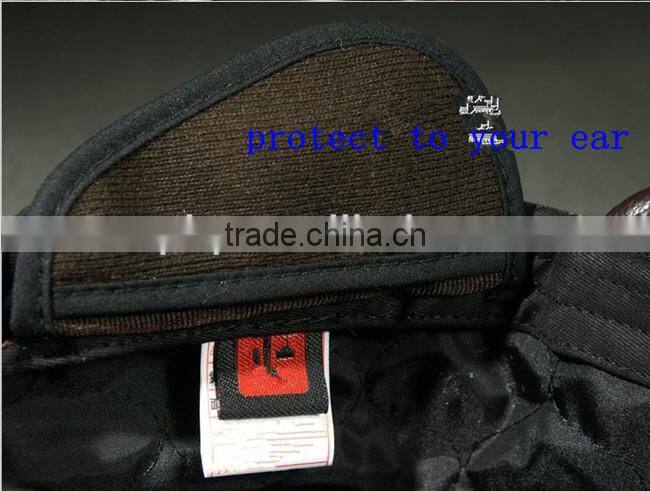 fashionable cow leather hats for man