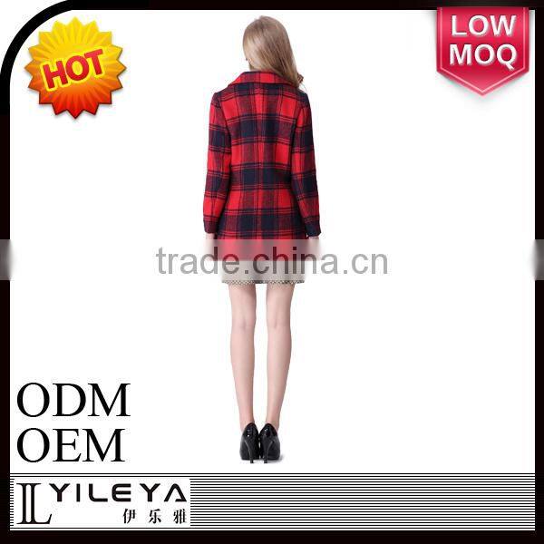 2015 New Korean Style Fashion Women's Long Winter Design Coat