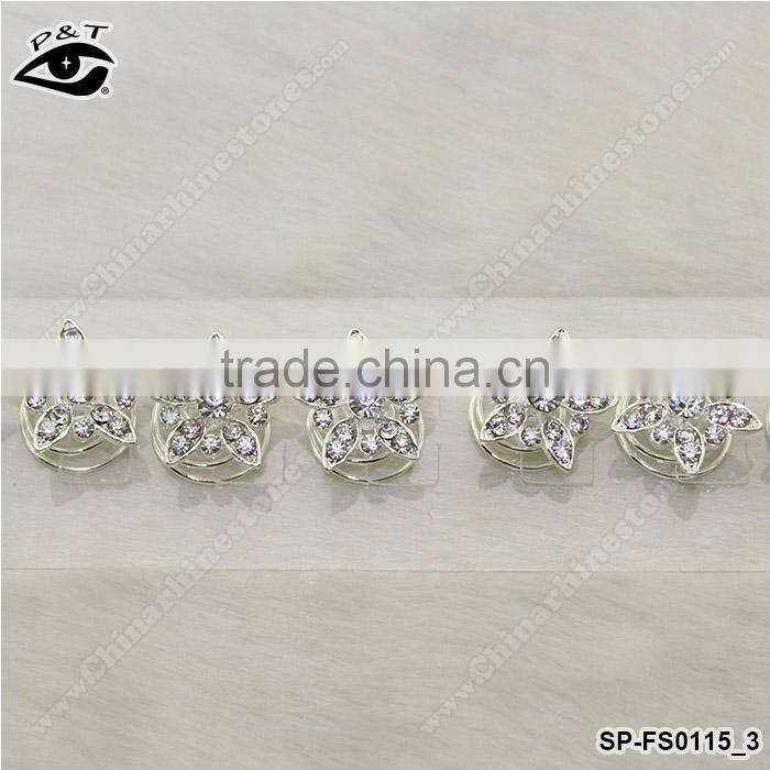 Hair Screw Pins For Bridal Rhinestone Hair Pins For Wedding