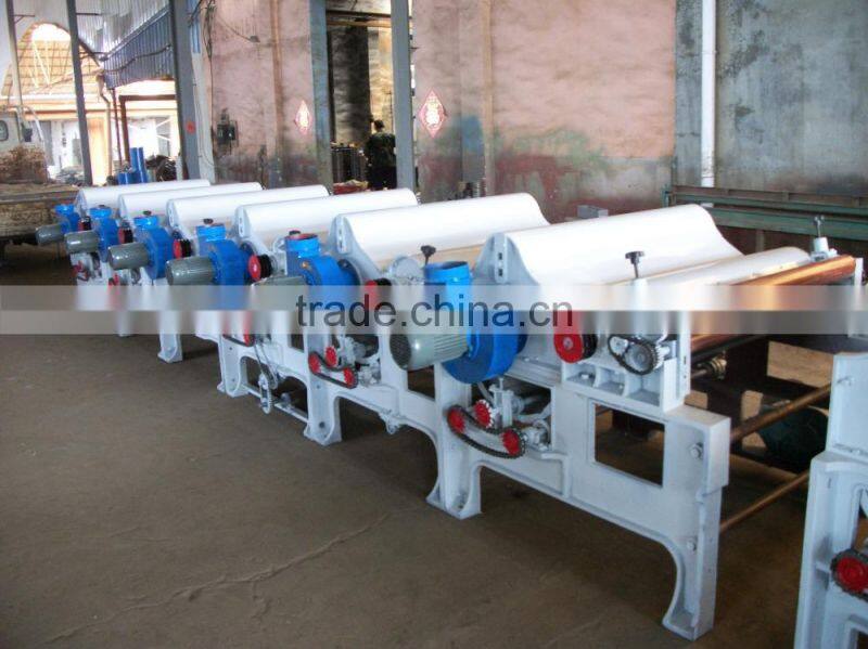 Textile waste tearing machine