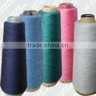polyester spun yarn in raw white and dyed from 8s to 40s/1