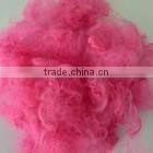 black and brown polierste staple fiber recyclade for spining