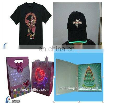 New design lighting up Christmas paper decorative bags