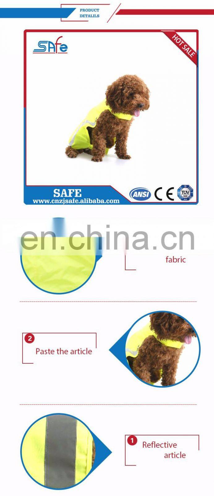 Nylon best reflective service dog high visibility weight vest for running