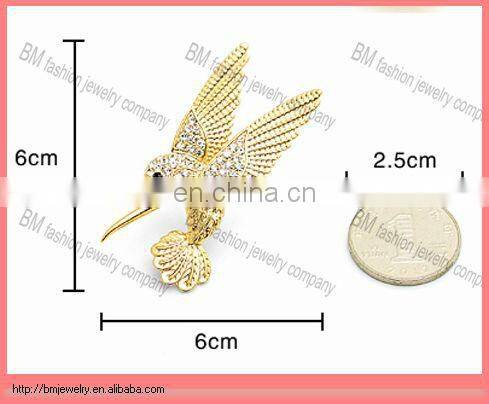 new jewelry Humming-bird Pin Brooch for men wholesale