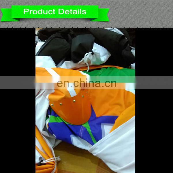 Fanta promotional orange single star tent for commercial event