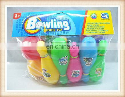 kids plastic bowling ball toy