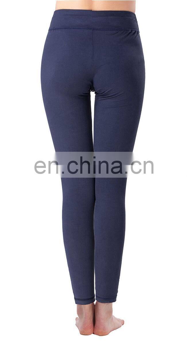 2016 mesh women blank yoga pants dry fit fitness clothing guangzhou oem factory