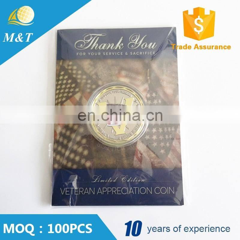 Manufactory production custom gold and silver metal coins