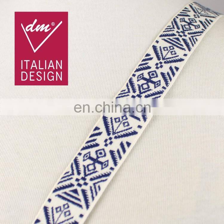 Hot sale fashionable jacquard ribbon trim wholesale