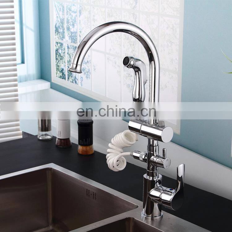 High Quality Elegant Bathroom Single Hole Brass Basin Faucet