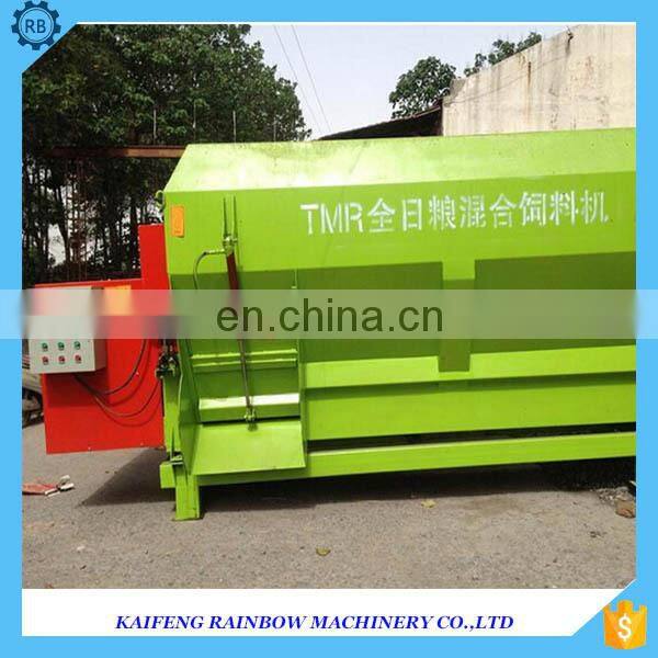 2018 fair recommend automatic stirrer machine can provide sufficient and proportional nutrition for cattle